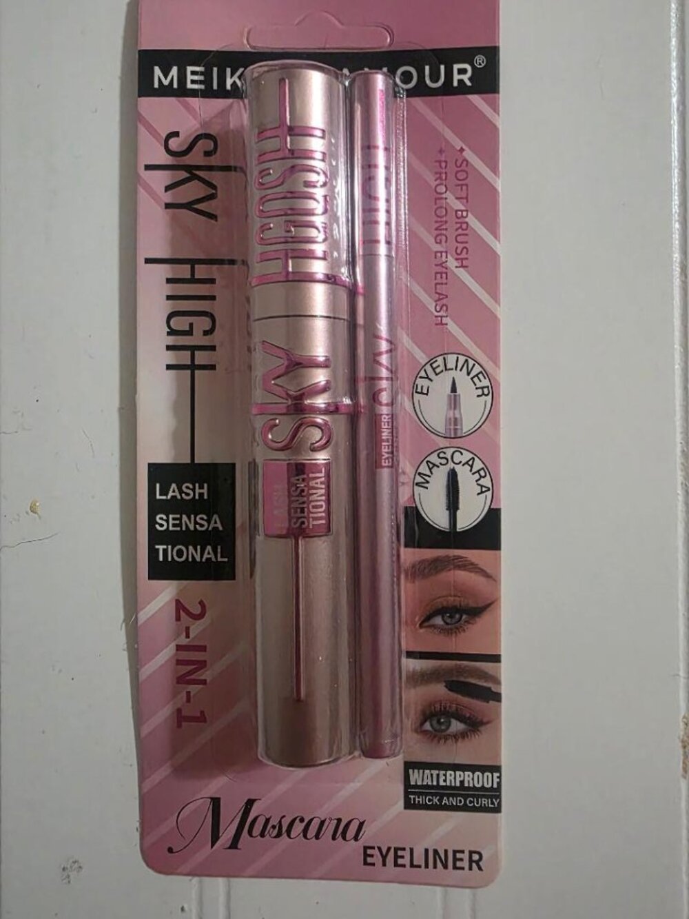 MEIKE GLAMOUR MASCARA AND EYELINER DUO